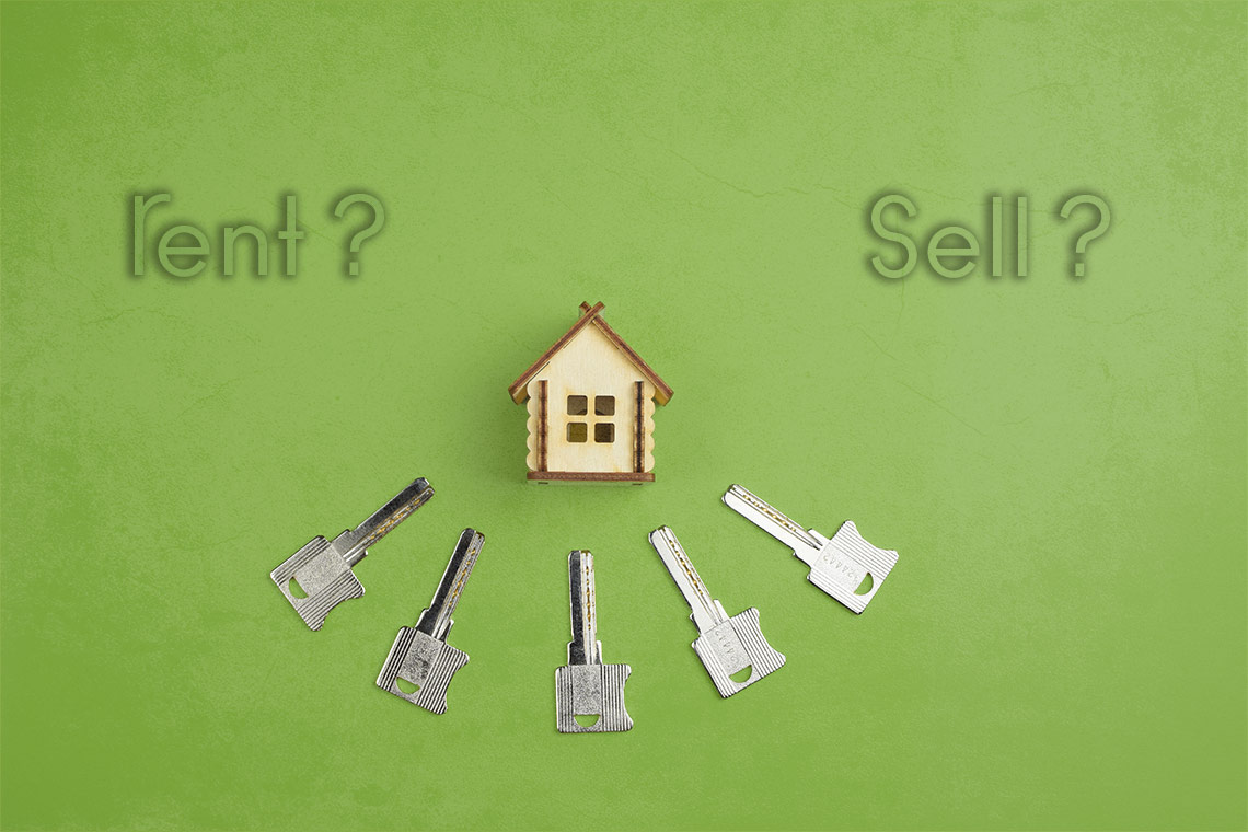 Rent Or Sell A Property - Conceptual Graphics